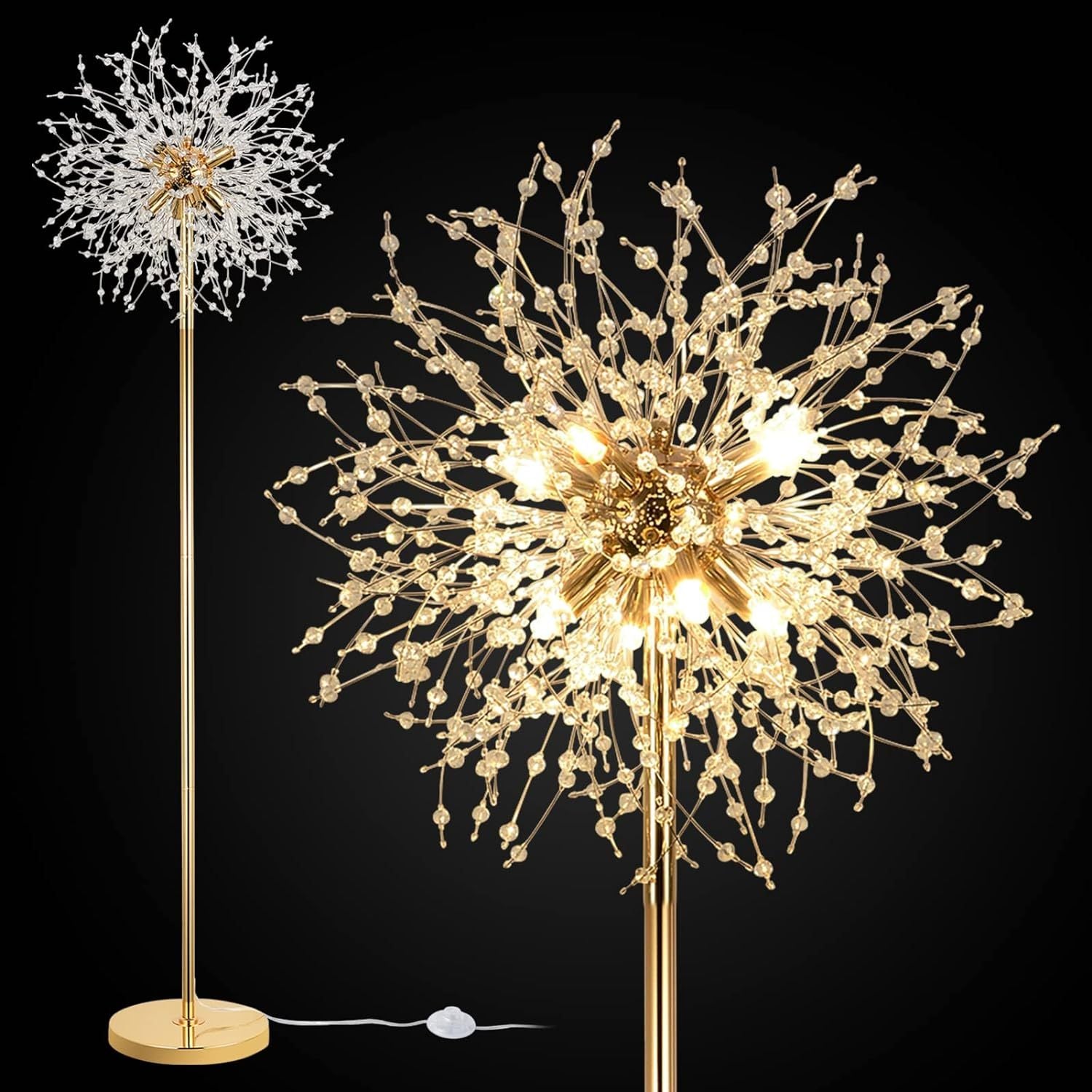 Crystal Floor Lamp