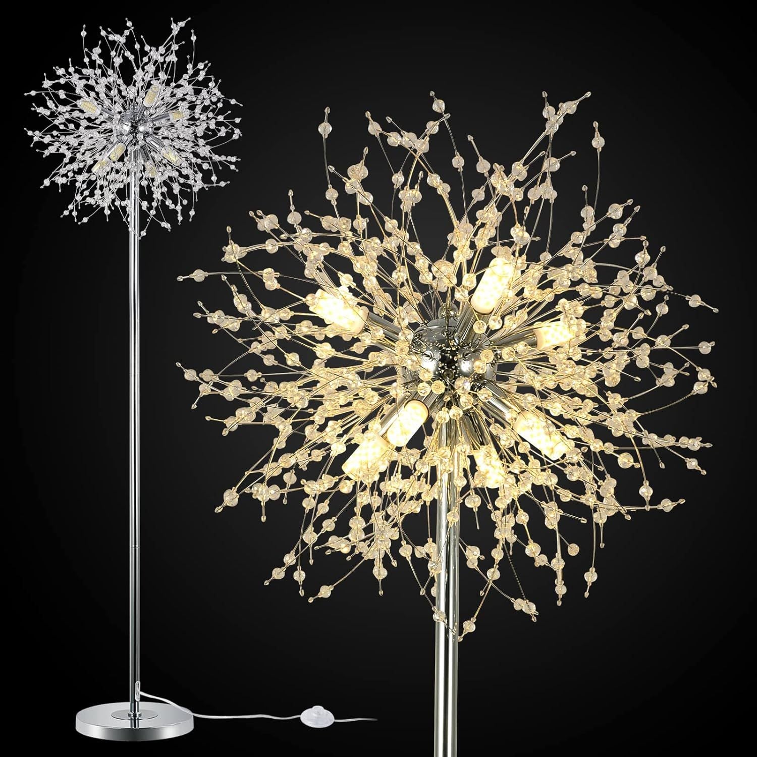 Crystal Floor Lamp